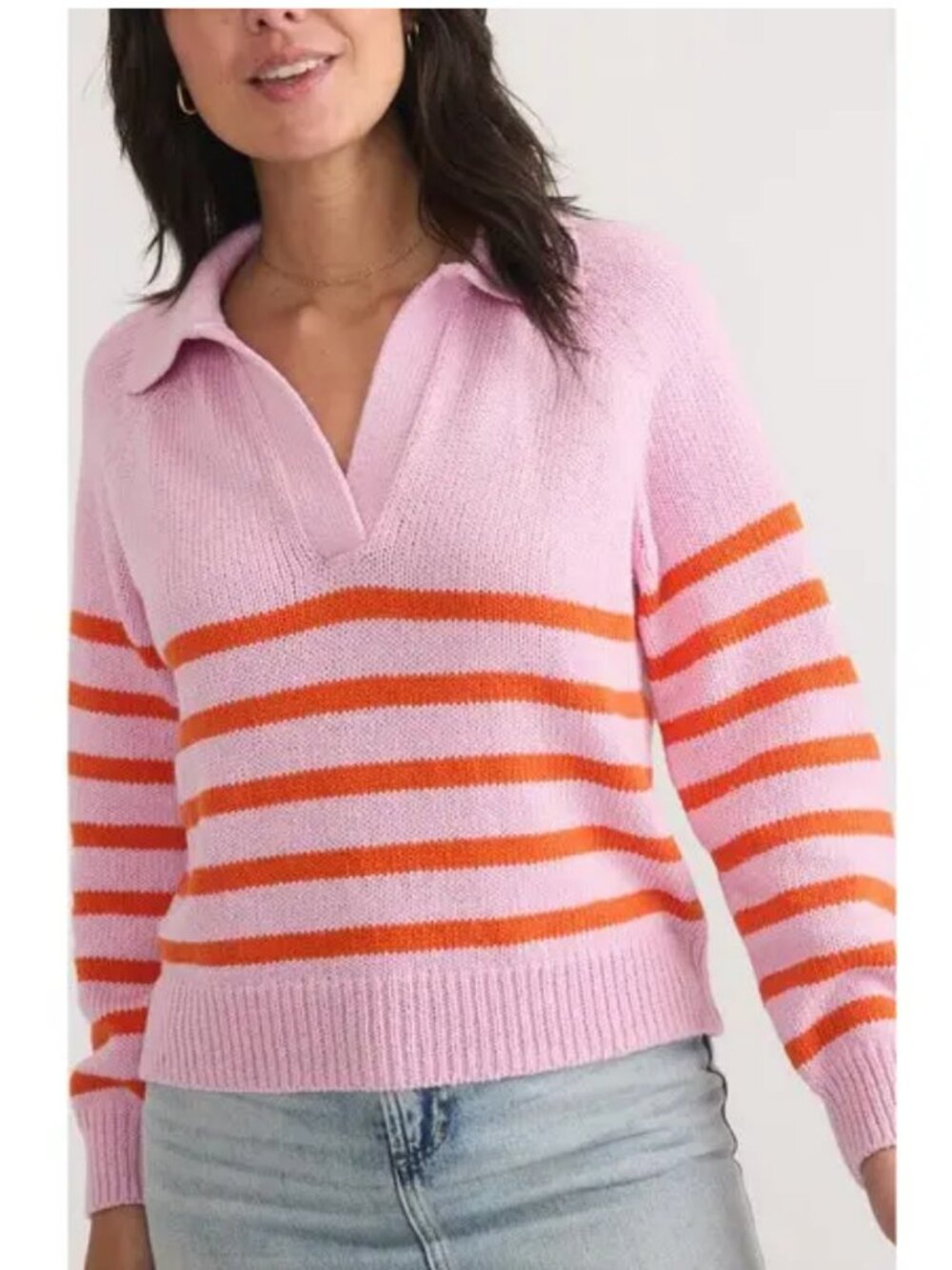 Marine Layer Claire Striped Sweater